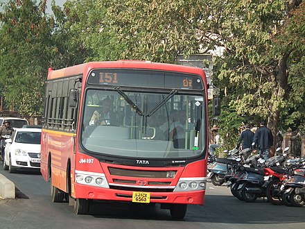 New AMTS buses employed under JnNURM