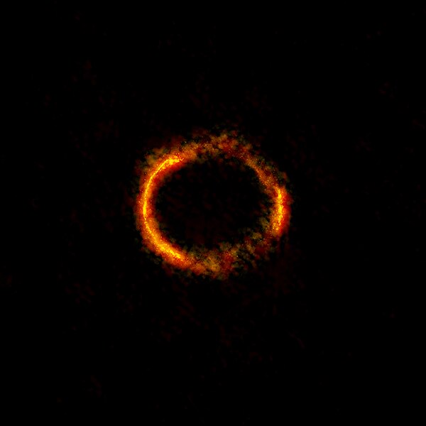 File:ALMA image of the gravitationally lensed galaxy SDP.81..jpg