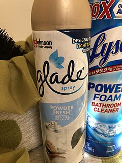 Glade (brand) American brand of household air fresheners founded in 1956