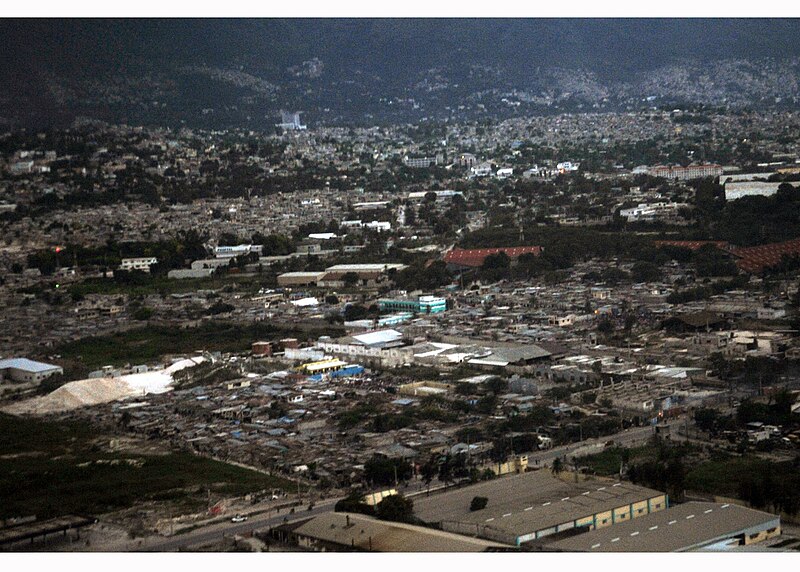 File:Aerial view of Port-au-Prince 2010-01-14.jpg