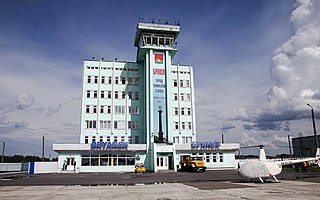 <span class="mw-page-title-main">Bryansk International Airport</span> Airport in Russia