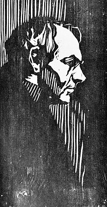 Portræt af Jens Petersen, 1908.