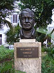 Busto de Humboldt en la Universidad de la Habana.