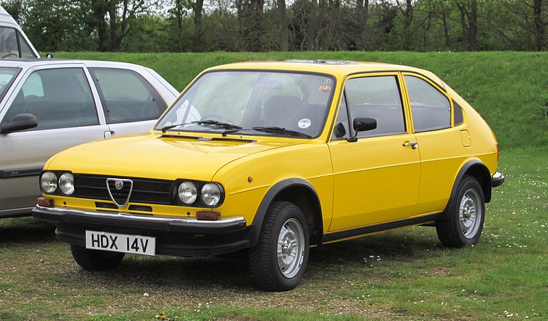 File:Alfa Romeo Alfasud 2 door first registered October 1979 1490cc.JPG