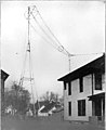 Antenna of amateur radio station, Oklahoma City, 1922