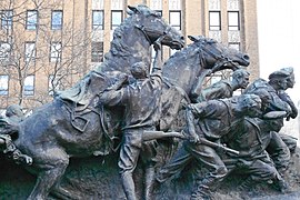 Guerras de América de Gutzon Borglum