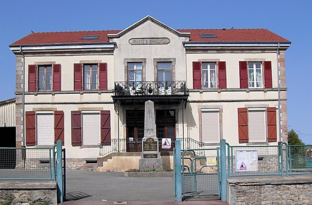 Angeot, Mairie école