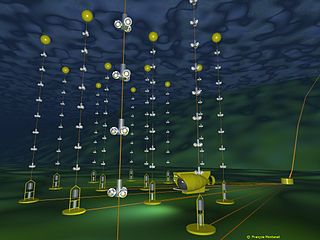 <span class="mw-page-title-main">ANTARES (telescope)</span> Neutrino Detector