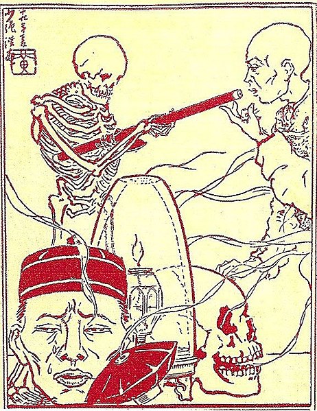 File:Anti-opium propaganda poster from China, circa 1930 - Collectors Weekly.jpg