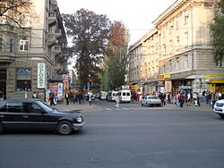 Blick von der Stephen the Great Avenue