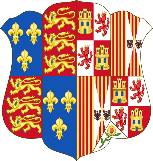 File:Arms of Catherine of Aragon.svg