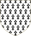 Coat of arms from 1316 onwards (semé d'hermine).