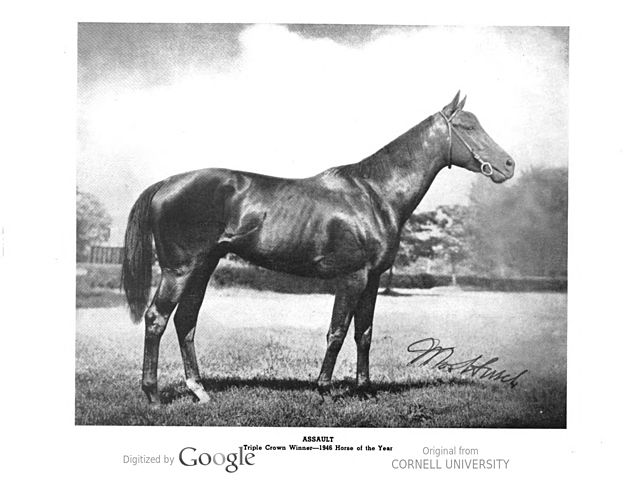 Assault, winner of the 1946 Triple Crown