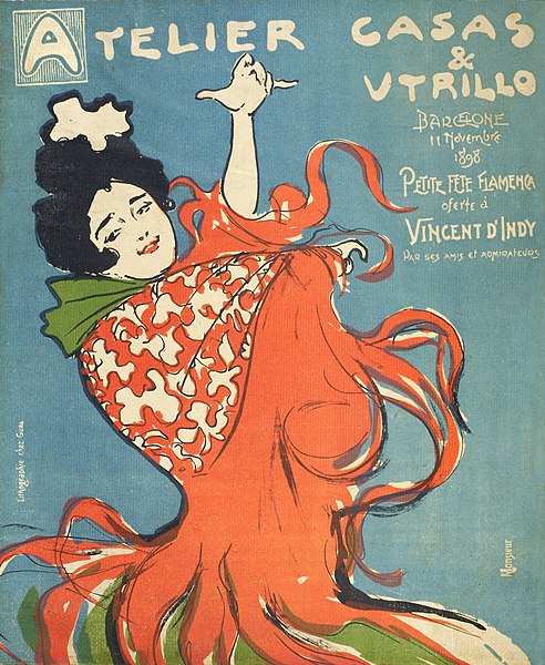 File:Atelier Casas & Utrillo. Petite fête flamenca oferte à Vincent d'Indy par ses amis et admirateurs.jpg