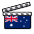 Australia film clapperboard.svg