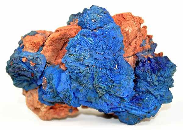 Azurite specimen from the great Morenci Mine.