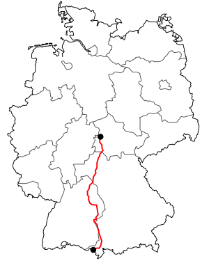 Course of the B 19