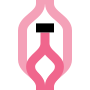 Thumbnail for File:BSicon xPSLa pink.svg