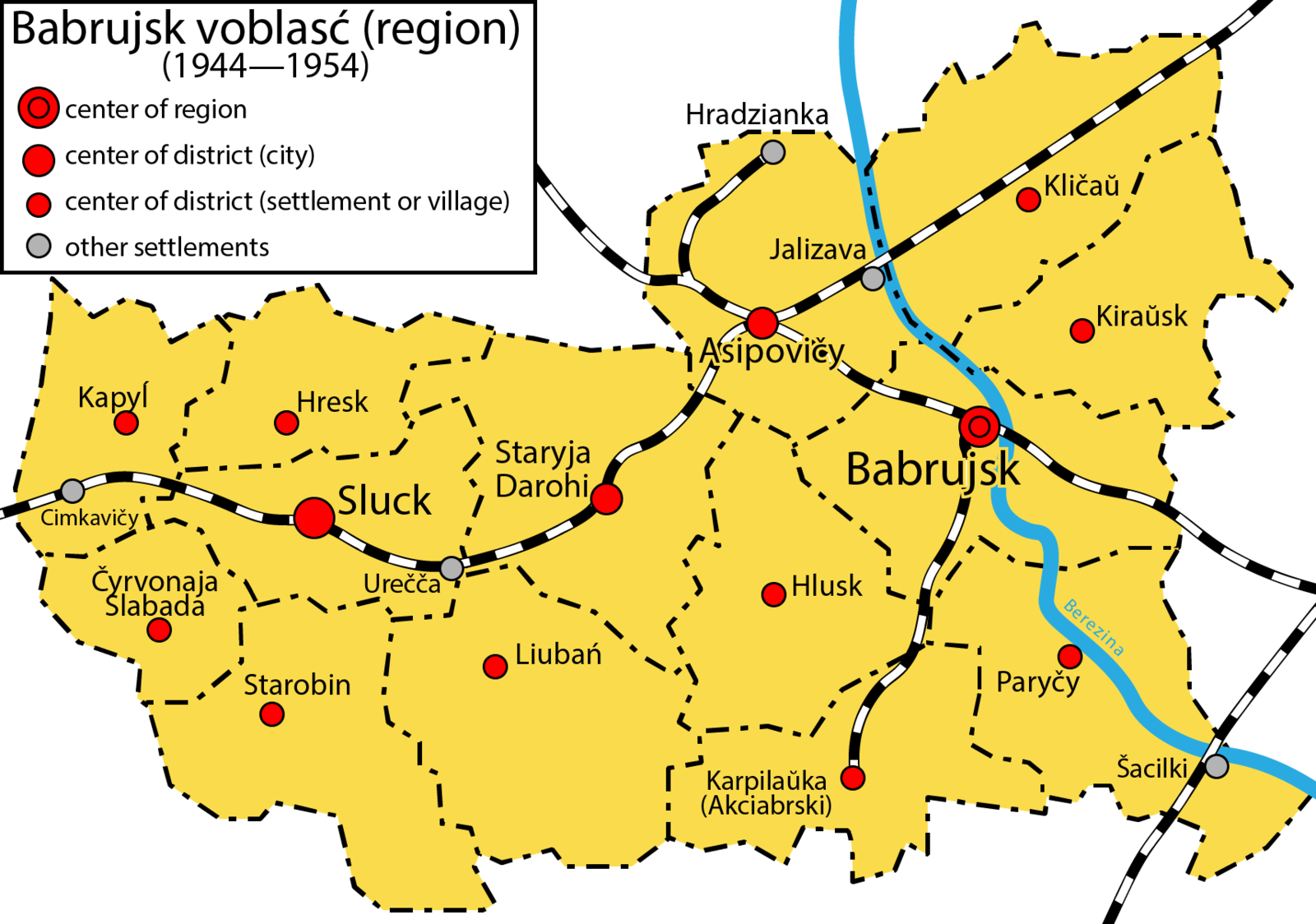 Карта слуцка