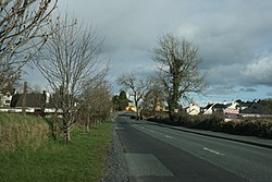 Approaching the village on the R194