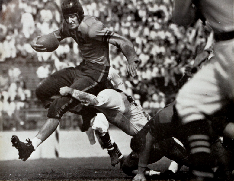 File:Banks McFadden carries against Tulane-2 (Taps 1940).png