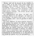 Hoche, qui est là depuis la fin d’août et qui a fait, à la tête d’un petit corps de troupes une tournée jusqu’au fond du Morbihan, écrit : « Nous voyons à chaque instant les sentinelles des brigands ; marchons-nous dessus, tout disparaît ; il ne reste aucun vestige… On dirait qu’ils ont des télégraphes. » La chouannerie est donc, en fait, victorieuse. Paris en est effrayé ; la Convention décide « la paix à tout prix » et vote, le 17 octobre, une « loi de pardon et d’humanité ». Un jour d’hiver, le sous-officier Poussepain monta les pentes du Mené et déposa à la Mirlitantouille une lettre du général Humbert à Boishardy. Une entrevue eut lieu dans la lande entre les deux chefs. Ils soupèrent ensemble à Plémy, en camarades, et le lendemain sept chouans vinrent à Moncontour apporter au général un compliment de Boishardy et se chauffèrent au corps de garde avec les grenadiers.