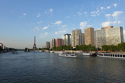 Cómo llegar a Front de Seine en transporte público - Sobre el lugar