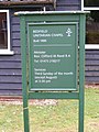 Bedfield Unitarian Chapel Notice Board - geograph.org.uk - 1904392.jpg