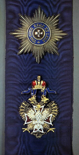 <span class="mw-page-title-main">Order of the White Eagle (Russian Empire)</span> Military decoration of the Russian Empire