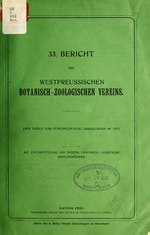 Thumbnail for File:Bericht des Westpreussischen Botanisch-Zoologischen Vereins (IA berichtdeswestp331911west).pdf
