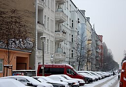 Berlin-Prenzlauer Berg, die Gaudystraße