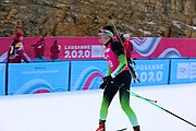 Deutsch: Biathlon bei den Olympischen Winter-Jugendspielen 2020 in Lausanne; Tag 2, 11. Januar 2020; Einzel männlich English: Biathlonl at the 2020 Winter Youth Olympics in Lausanne at 11 January 2020 – Individual men