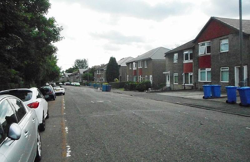 File:Bin day, Croftpark Avenue (geograph 5451513).jpg