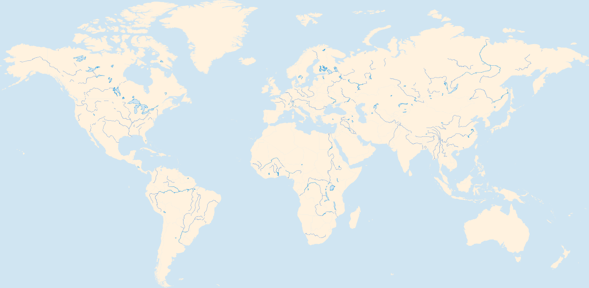 Blank World Map With Rivers File:Blank map world rivers.svg   Wikimedia Commons
