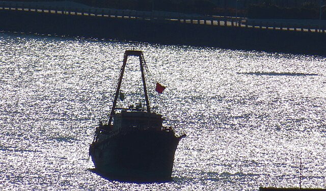 Boat near Inner Harbour Macau