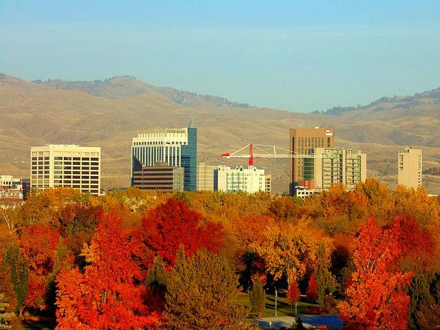 Boise, the third largest metropolitan area in the Northwest