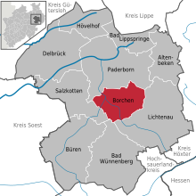 Situo en distrikto Paderborn