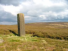 Boundary Stone at Urra Moor Boundary Stone, Urra Moor - geograph.org.uk - 11308.jpg