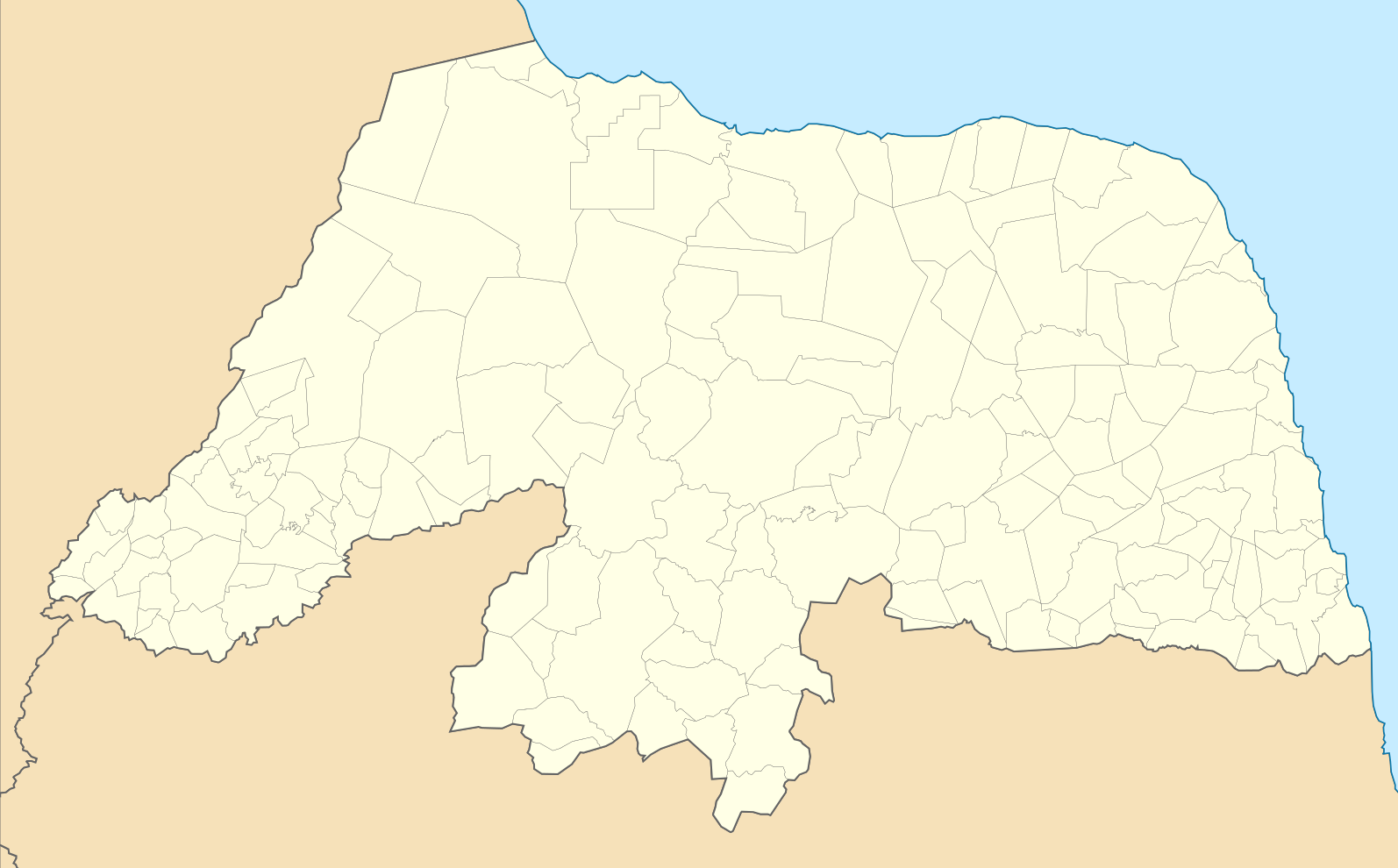 File Brazil Rio Grande Do Norte Location Map Svg Wikimedia Commons