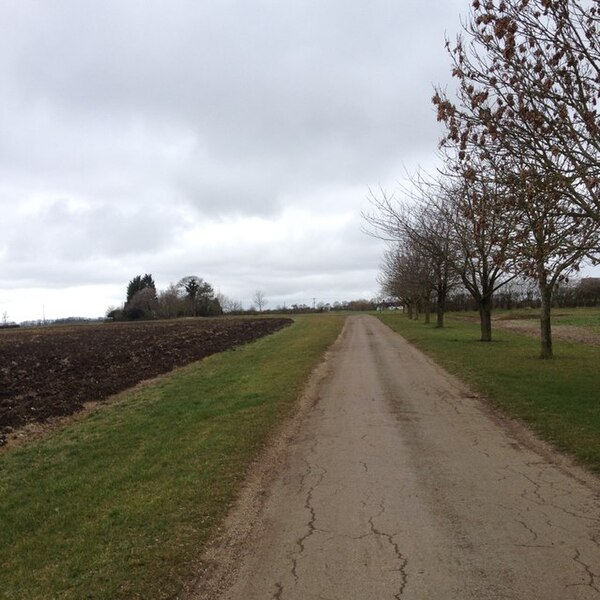 File:Bridleway towards Hatley Road - geograph.org.uk - 4869571.jpg