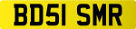 Britská registrační značka automobilu bez EU.svg