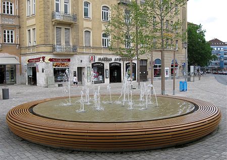 Brunnen am Harras Muenchen 1