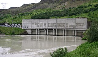 <span class="mw-page-title-main">Búrfell hydroelectric power station</span> Dam