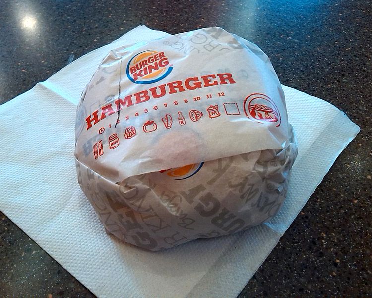 File:Burger King Hamburger packaging.jpg