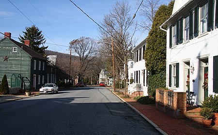 Burkittsville street