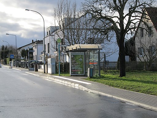 Bushaltestelle Niedereschbacher Straße, 2, Nieder-Erlenbach, Frankfurt am Main