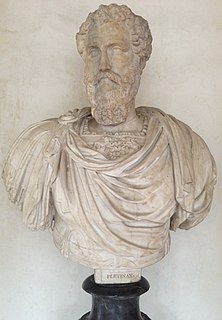 <span class="mw-page-title-main">Pertinax</span> Roman emperor in 193