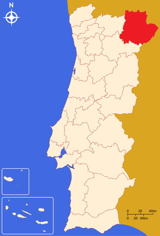 Localização das Terras de Trás-os-Montes