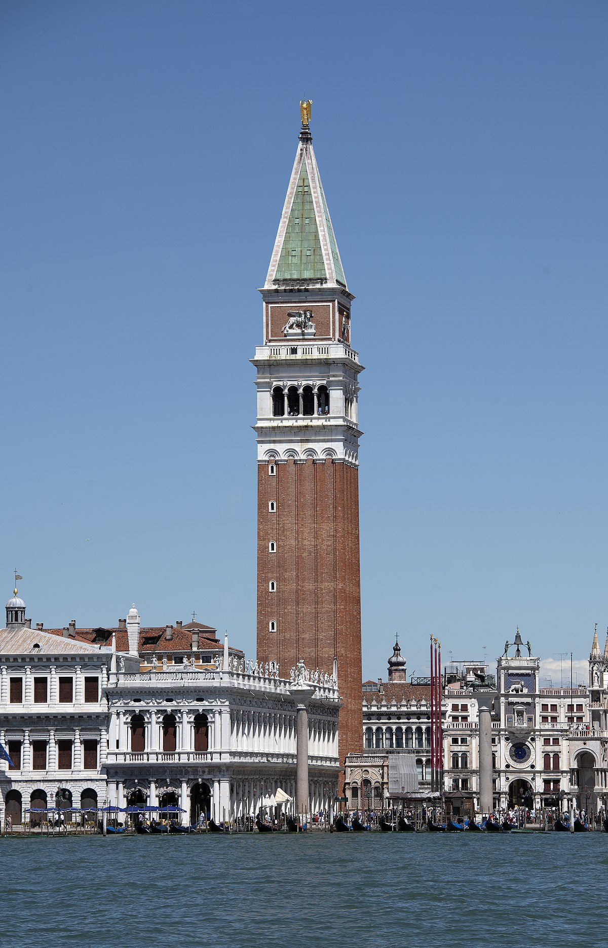 Campanile de Saint-Marc à Venise, son Histoire