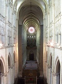 Nave seen from the triforium